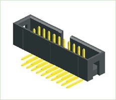 2.54mm Box Header Right Angle Connector