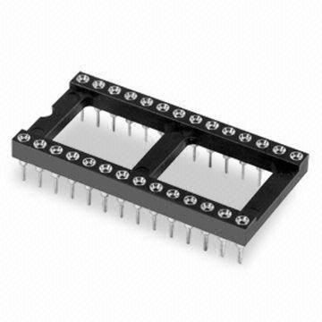 2.54 ملی میٹر سیدھے ڈی آئی پی ڈوئل ان لائن ساکٹ