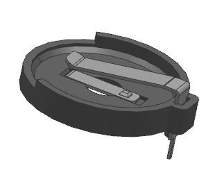 CR2450 Lithium Coin Cell Holders DIP/THM